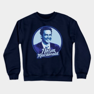 Norm MacDonald Vintage Fan Art Crewneck Sweatshirt